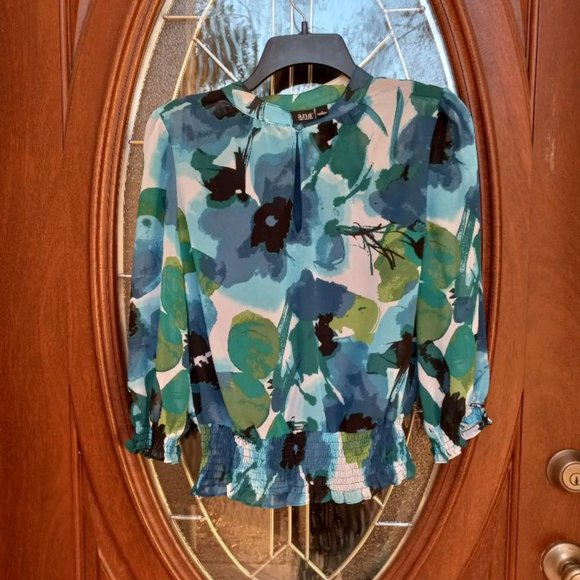 a.n.a. Paisley Top Size S - Picture 1 of 8